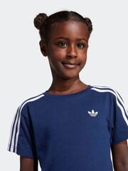 adidas Originals Navy x Minecraft Little Kids T-Shirt and Shorts Set - Image 4 of 7