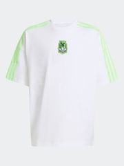 adidas Originals White x Minecraft Graphic T-Shirt Kids - Image 6 of 6