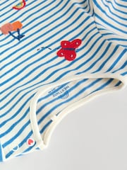 Red/Blue/Cream Long Sleeve Top And Leggings Set 6 Piece (0mths-3yrs) - Image 13 of 17