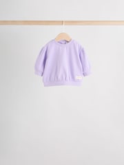 Purple/ Pink/ Blue Baby Sweatshirt & Joggers 6 Piece Set (0mths-2yrs) - Image 9 of 20