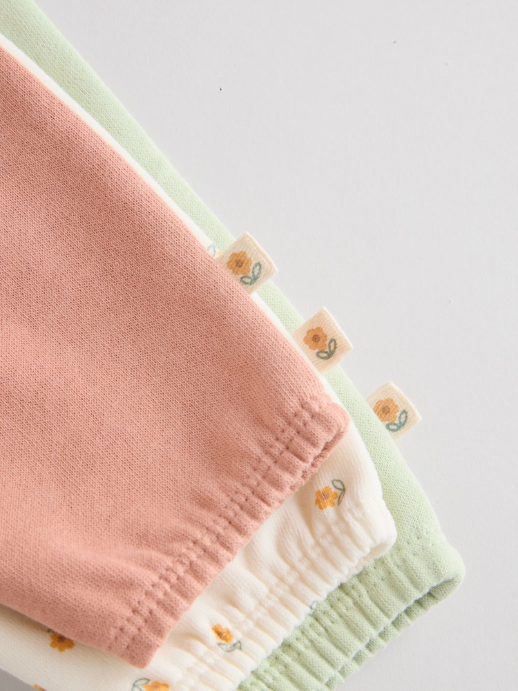 Sage Green/ Rust/ Cream Ditsy Baby Sweatshirt & Joggers 6 Piece Set (0mths-2yrs) - Image 15 of 15