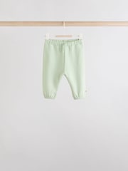 Sage Green/ Rust/ Cream Ditsy Baby Sweatshirt & Joggers 6 Piece Set (0mths-2yrs) - Image 4 of 15