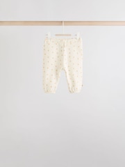 Sage Green/ Rust/ Cream Ditsy Baby Sweatshirt & Joggers 6 Piece Set (0mths-2yrs) - Image 8 of 15