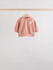 Sage Green/ Rust/ Cream Ditsy Baby Sweatshirt & Joggers 6 Piece Set (0mths-2yrs) - Image 9 of 15