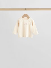 Pink/Cream Flower Baby Long Sleeve Top and Leggings Set 8 Piece (0mths-2yrs) - Image 11 of 18