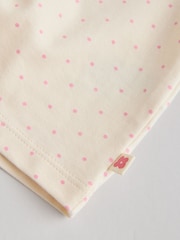 Pink/Cream Flower Baby Long Sleeve Top and Leggings Set 8 Piece (0mths-2yrs) - Image 16 of 18