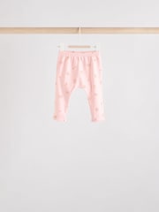 Pink/ Cream/ Bunny Character Baby Long Sleeve Top And Leggings 6 Piece Set (0mths-3yrs) - Image 8 of 17