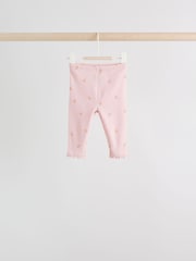 Pink/Brown/Heart - Otroške gamaše 4 paket (0mths-2yrs) - Slika 2 iz 12