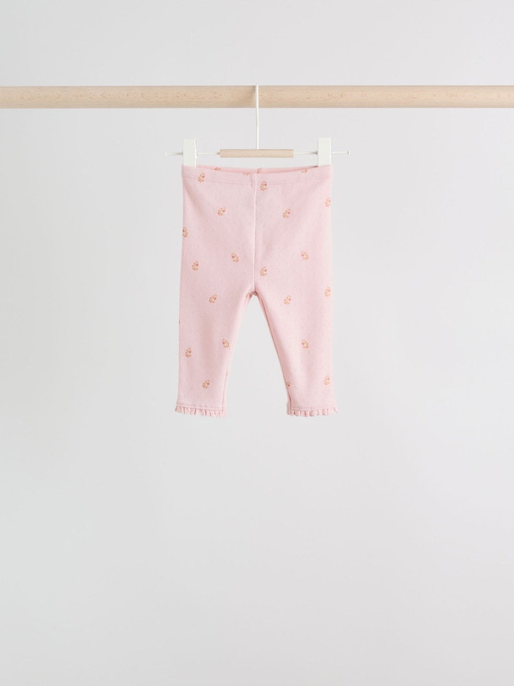Pink/Brown/Heart - Otroške gamaše 4 paket (0mths-2yrs) - Slika 2 iz 12
