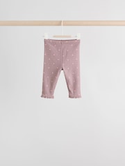 Pink/Brown/Heart - Otroške gamaše 4 paket (0mths-2yrs) - Slika 5 iz 12