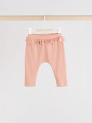 Sage Green/Coral/Ditsy Baby Leggings 4 Pack (0mths-2yrs) - Image 2 of 10