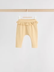 Purple/Yellow/Cream Ditsy Baby Leggings 4 Pack (0mths-2yrs) - Image 5 of 12