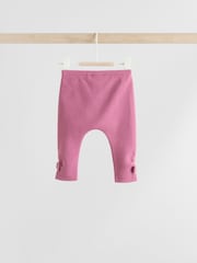 Burgundy Red Baby Long Sleeve Top and Leggings with Gilet Set 3 Piece (0mths-2yrs) - Image 12 of 21