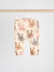 Cream/ Pink Bunny Rabbit Baby Sweater and Joggers 2 Piece Set (0mths-2yrs) - Image 6 of 10