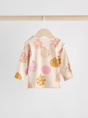 Cream/Pink Halloween Pumpkin Baby Top and Leggings 2 Piece Set (0mths-2yrs) - Image 10 of 15