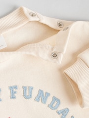 Ecru - Baby Sweatshirt and Trousers Set 2 Piece (0mths-2yrs) - Bild 10 von 12