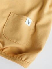 Yellow/Blue Gingham Baby Long Sleeve Top and Leggings Set 2 Piece (0mths-2yrs) - Image 10 of 12