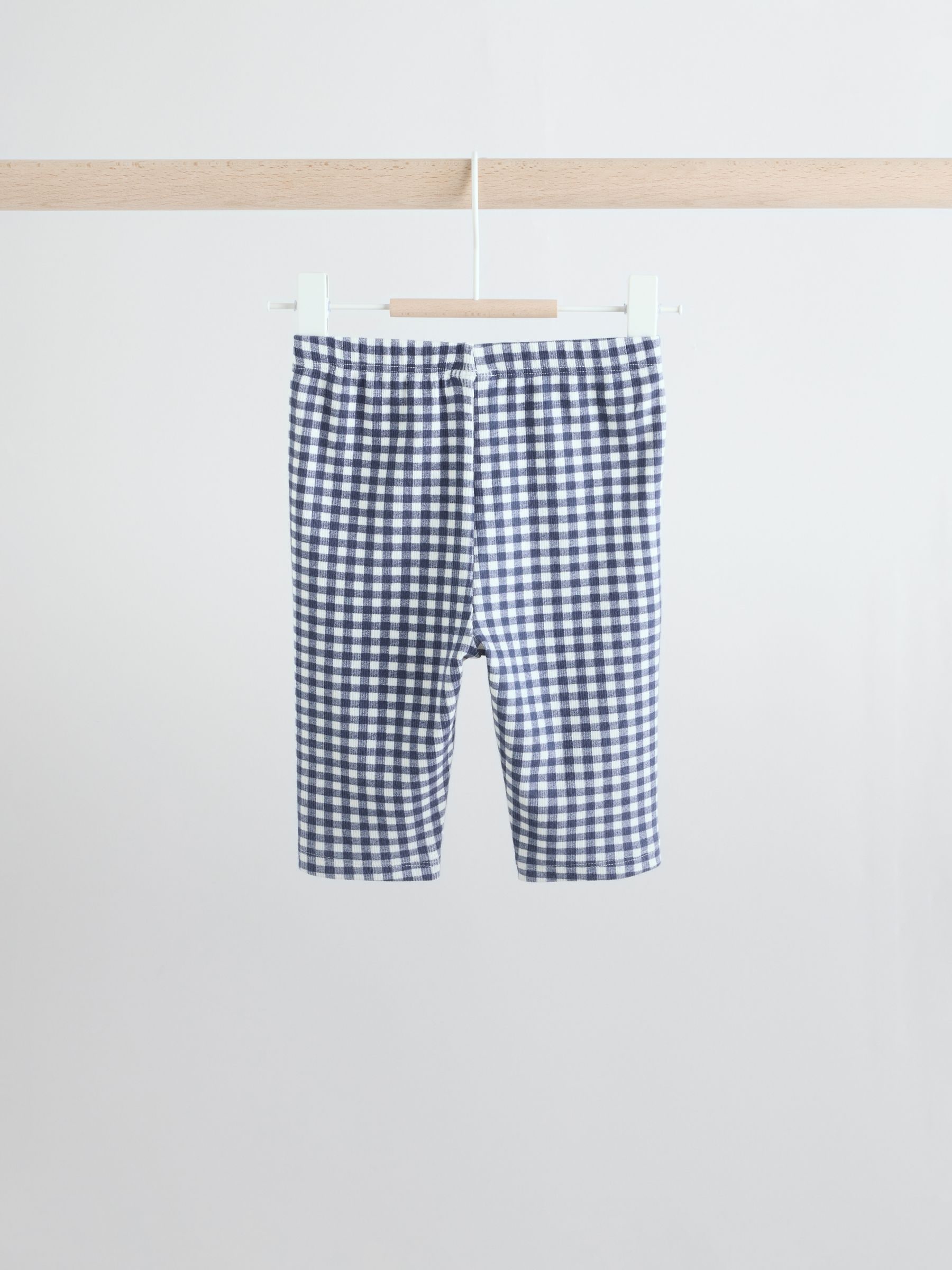 Buy Yellow/Blue Gingham Baby Long Sleeve Top and Leggings Set 2