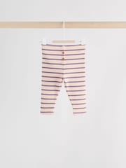 Multi Baby Long Sleeve Top and Leggings Set 2 Piece (0mths-2yrs) - Image 3 of 15