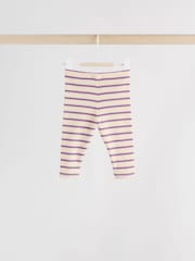 Multi Baby Long Sleeve Top and Leggings Set 2 Piece (0mths-2yrs) - Image 6 of 15