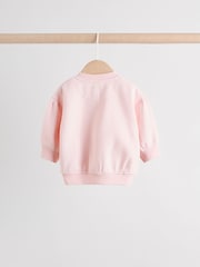 Pink/White Baby Jacket, Top and Leggings Set 3 Piece (0mths-2yrs) - Image 10 of 29