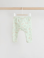Cream Stripe Bunny - طقم من رداء علوي بكُم طويل وبنطلون ضيِّق للبيبي - صورة 6 من 12