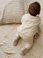 Cream Baby Sweater and Leggings Set 2 Piece (0mths-2yrs) - Image 3 of 18