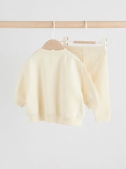 Cream Baby Sweater and Leggings Set 2 Piece (0mths-2yrs) - Image 8 of 18