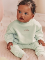 Sage Green Baby Sweater and Leggings Set 2 Piece (0mths-2yrs) - Image 1 of 2