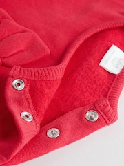 Red/Cream Baby Bow Sweaters and Leggings Set 2 Piece (0mths-2yrs) - Image 11 of 14