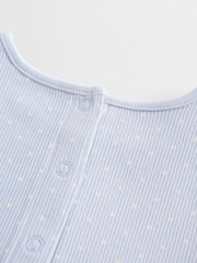 Blue Spot Baby Long Sleeve Frill Top And Leggings Set (0mths-2yrs) - Image 10 of 16