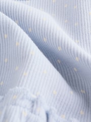 Blue Spot Baby Long Sleeve Frill Top And Leggings Set (0mths-2yrs) - Image 14 of 16