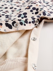 Leopard Printed Jersey Baby Romper (0mths-3yrs) - Image 4 of 10