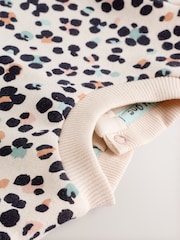Leopard Printed Jersey Baby Romper (0mths-3yrs) - Image 5 of 10