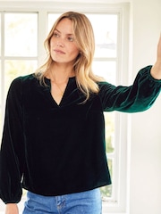 Aspiga Faye Velvet Blouse - Imagen 3 de 5