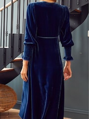 Aspiga Blue Longsleeve Sally Anne Dress - Image 2 of 6