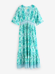 Aspiga Green Lena EcoVero Dress - Image 5 of 5