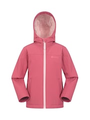 Mountain Warehouse Pink Kids Arctic Softshell Jacket - Image 1 of 5