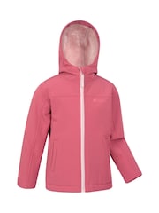 Mountain Warehouse Pink Kids Arctic Softshell Jacket - Image 2 of 5