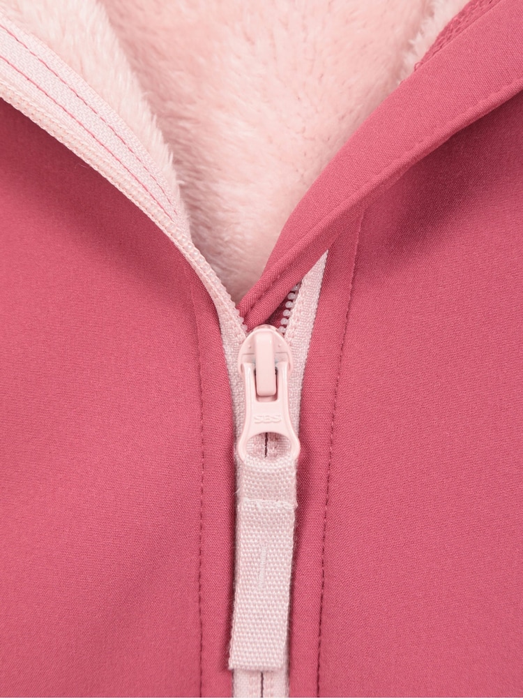 Mountain Warehouse Pink Kids Arctic Softshell Jacket - Image 5 of 5