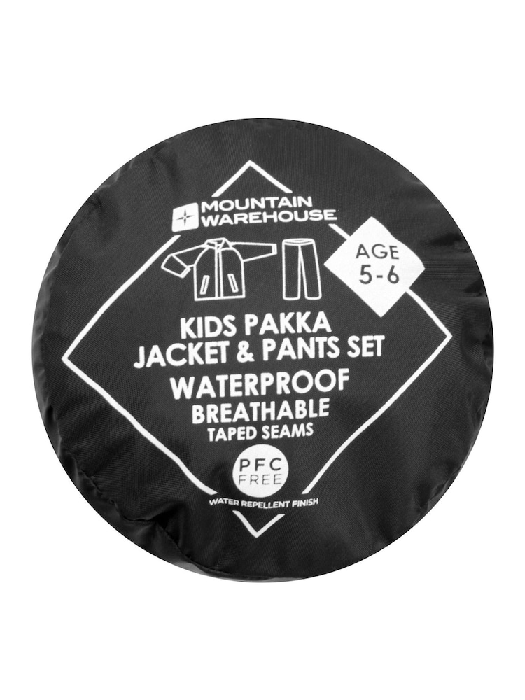 Mountain Warehouse Black Pakka Kids Waterproof Dungarees - Image 9 of 9
