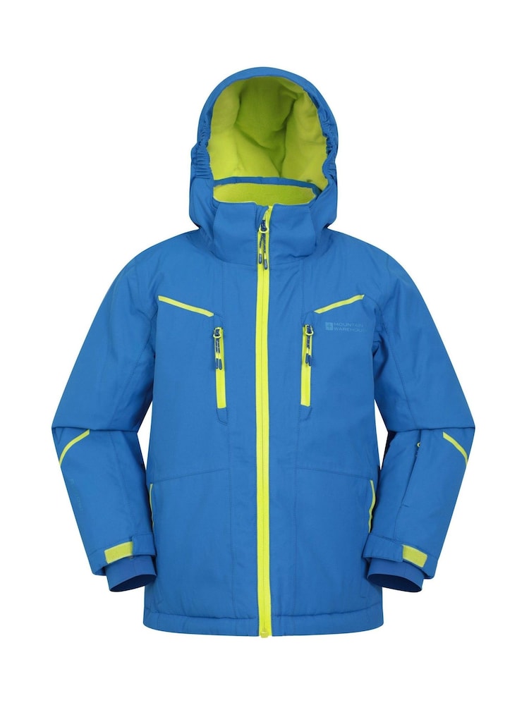 Mountain Warehouse Blue Kids Slalom Extreme Waterproof Ski Jacket - Image 1 of 7