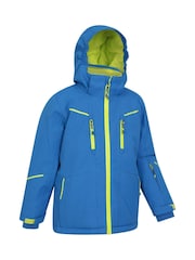 Mountain Warehouse Blue Kids Slalom Extreme Waterproof Ski Jacket - Image 2 of 7