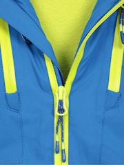 Mountain Warehouse Blue Kids Slalom Extreme Waterproof Ski Jacket - Image 5 of 7