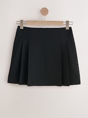 Black Mini Pleated Skirt - Image 1 of 3