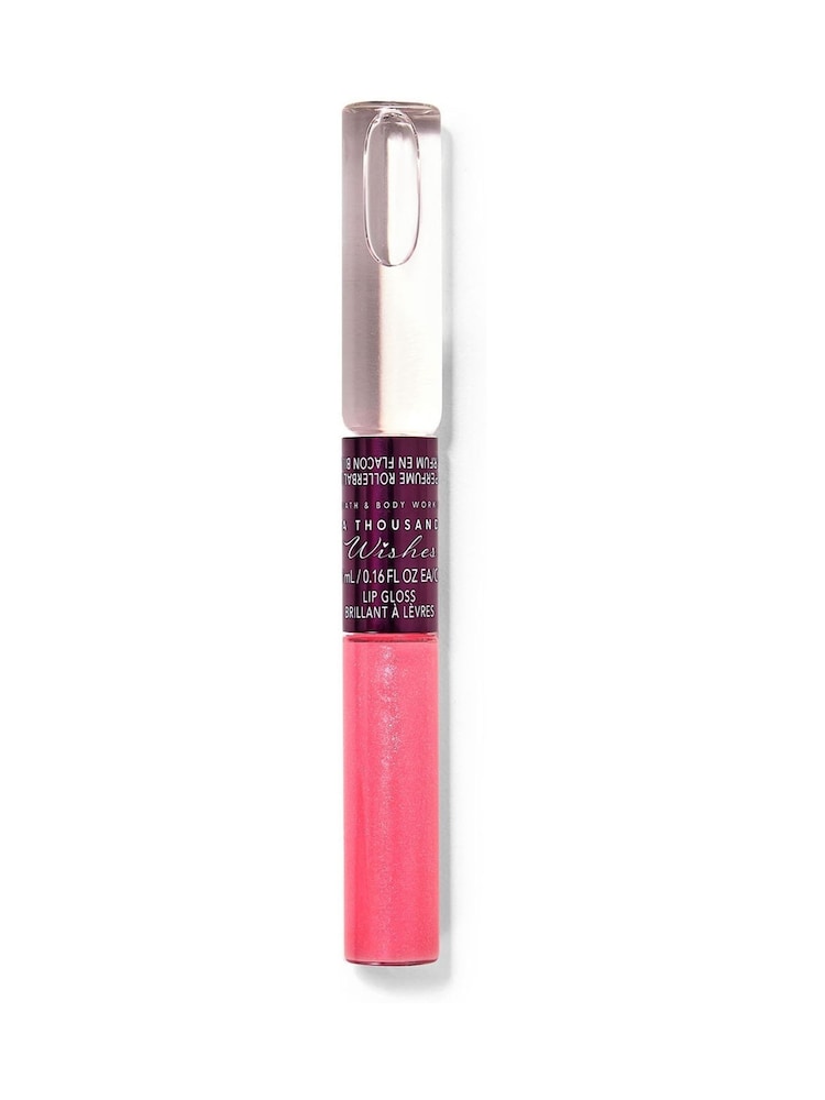 Bath & Body Works A Thousand Wishes EDP Rollerball + Lip Shade .27 fl oz / 8 mL - Image 1 of 2 Bath & Body Works A Thousand Wishes EDP Rollerball + Lip Shade .27 fl oz / 8 mL - Image 1 of 2