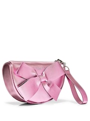 Bath & Body Works Metallic Bow Cosmetic Bag - Image 1 of 1