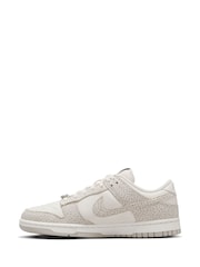 Nike White Smoke Grey Dunk Low Trainers - Image 2 of 10