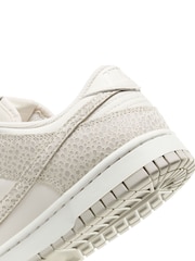 Nike White Smoke Grey Dunk Low Trainers - Image 8 of 10