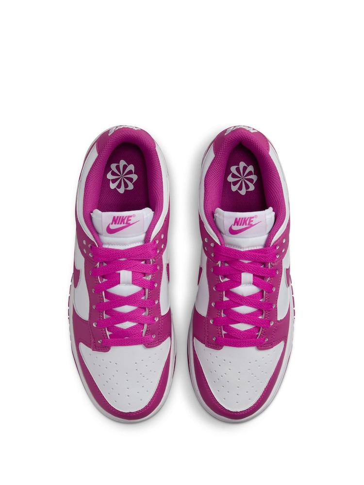 Roze - Nike Dunk Low Trainers - Image 6 of 11
